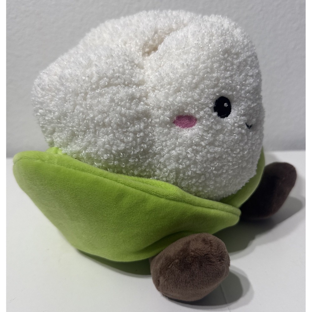 Walgreen's Hug Me Cauliflower 407058 Plush Play Right Food Anamorphic 8" 2025 - Picture 4 of 11